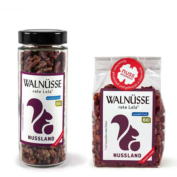 Walnuss-Snack rote Lola BIO